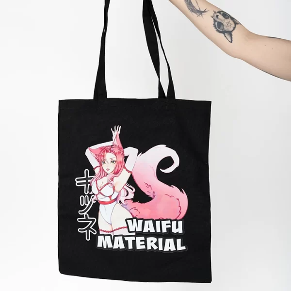 Waifu materiál taška japonská kultura